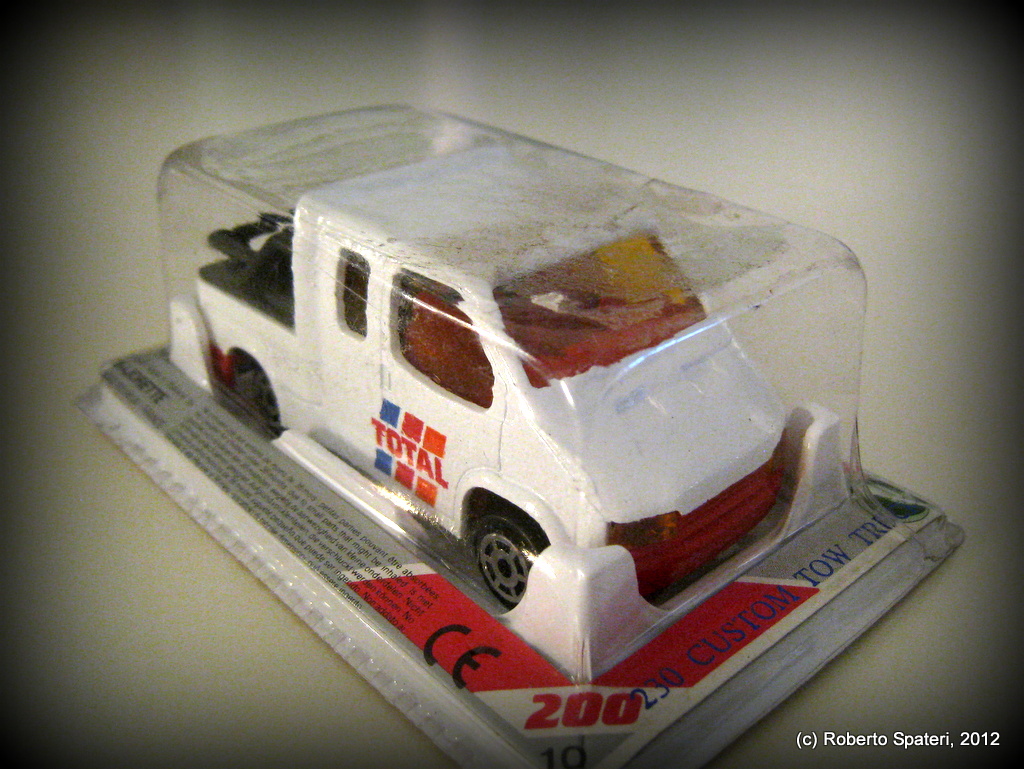 Majorette Ford Transit Custom Tow Truck (n.230)